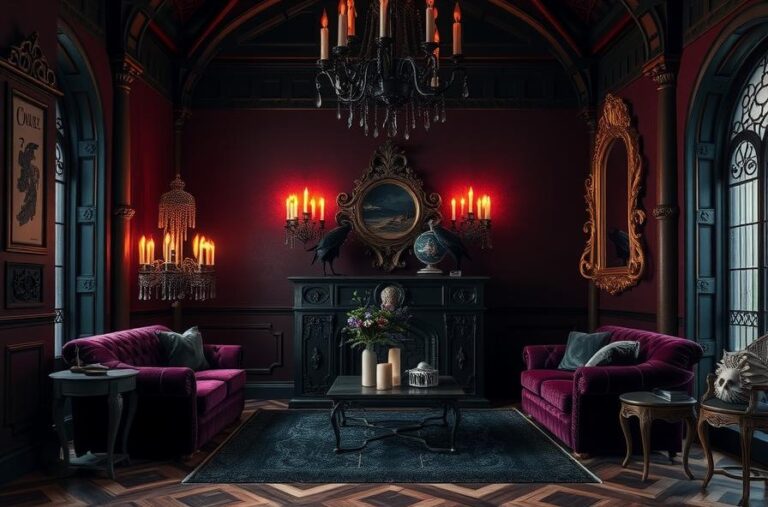 Gothic decor ideas for a moody stylish home