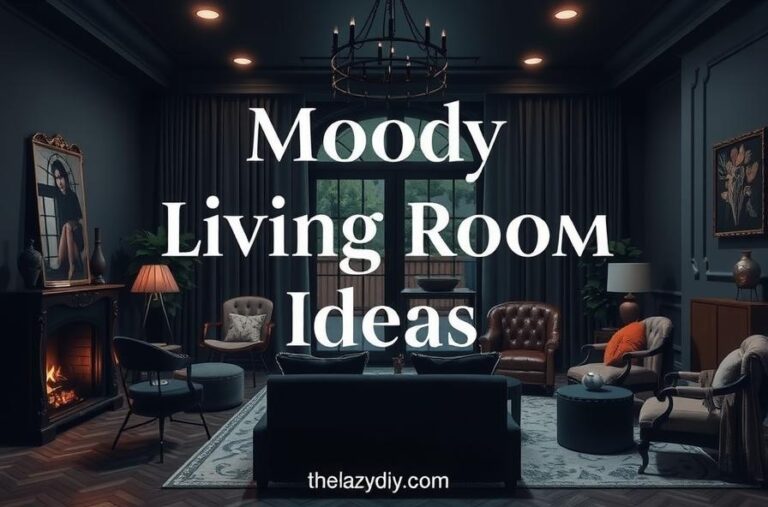 Moody living room ideas