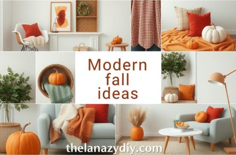 Modern fall decor ideas