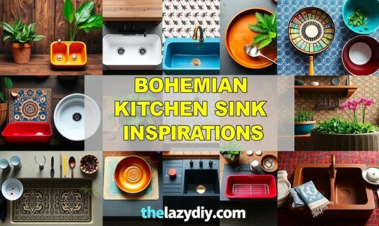 Bohemian Kitchen Sink Inspirations