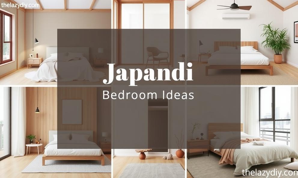 Japandi Bedroom Ideas