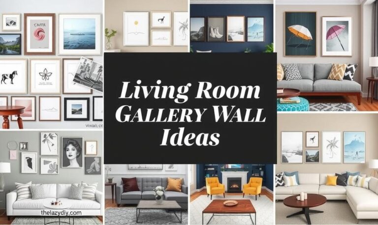 Living Room Gallery Wall Ideas