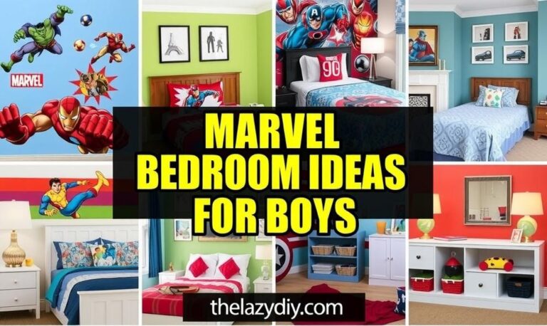 Marvel Bedroom Ideas For Boys