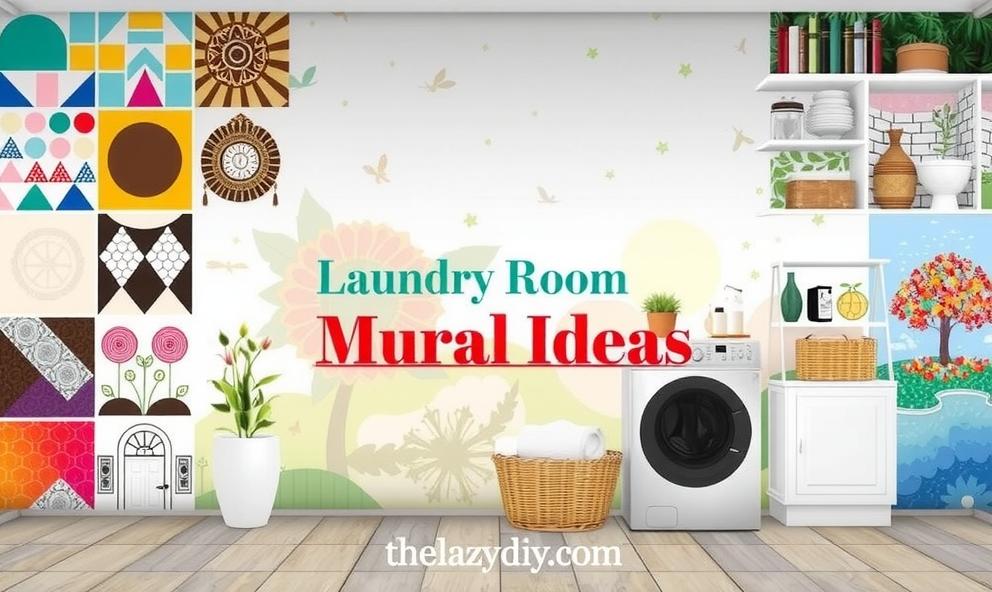 Laundry Room Mural Ideas