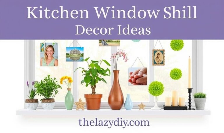 Kitchen Window Sill Decor Ideas