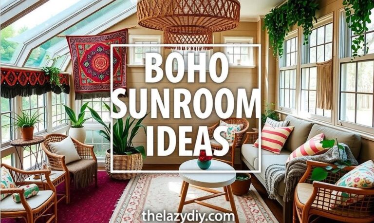 Boho Sunroom Ideas