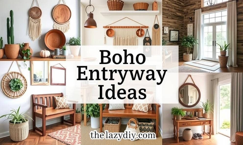 Boho Entryway Ideas