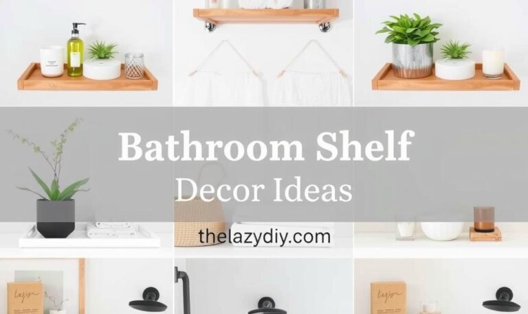 Bathroom Shelf Decor Ideas