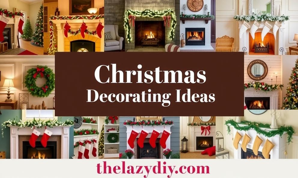 Christmas Mantel Decorating Ideas