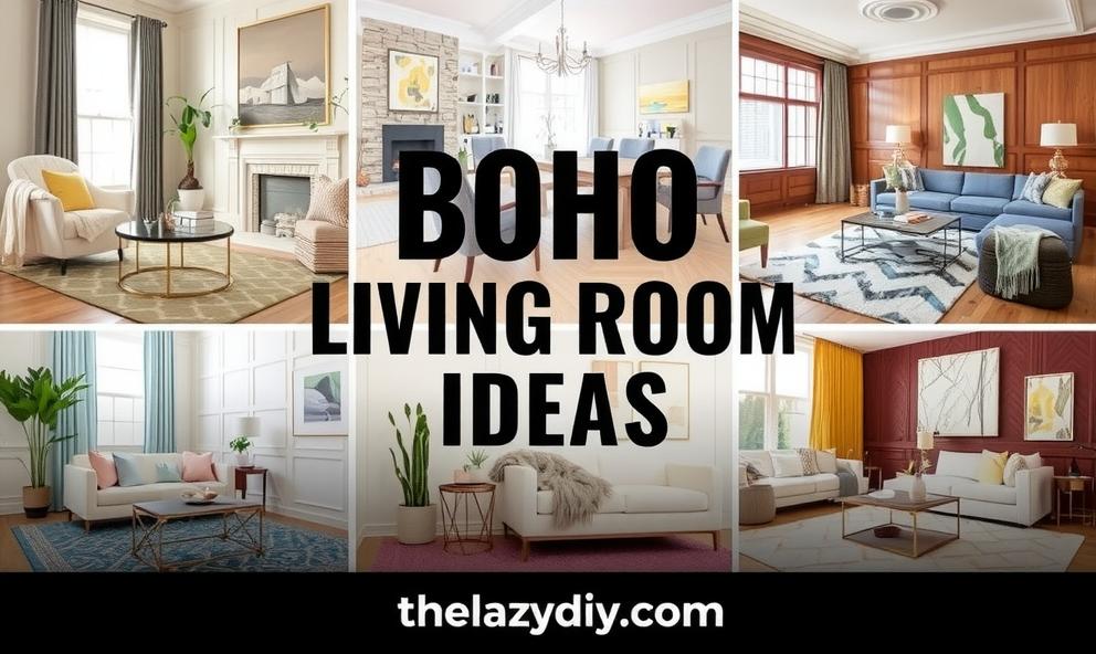 Boho Living Room Ideas