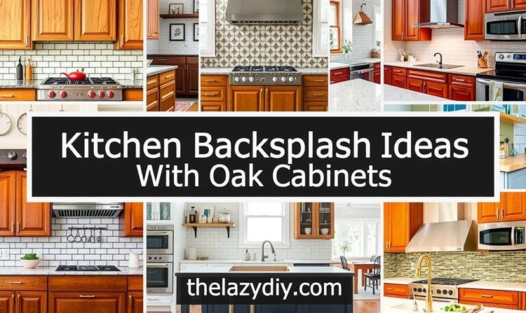 Kitchen Backsplash Ideas With Oak Cabinets