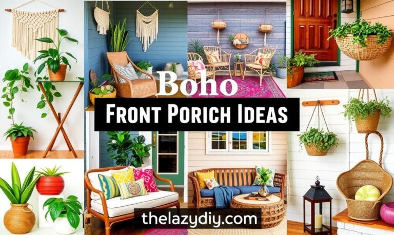 Boho Front Porch Ideas