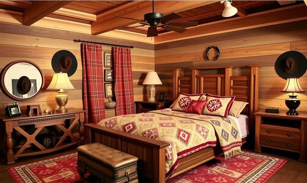 Western Ranch Bedroom Ideas