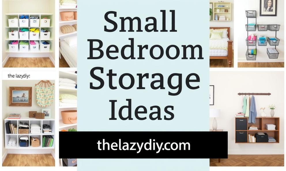 Small Bedroom Storage Ideas