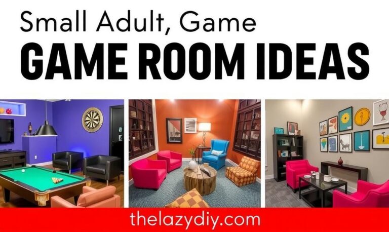 Small Adult Game Room Ideas