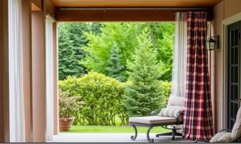 Backyard Patio Curtain Ideas