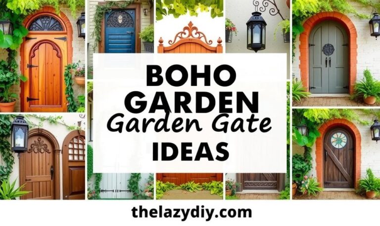 Boho Garden Gate Ideas