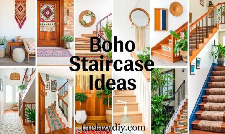 Boho Staircase Ideas