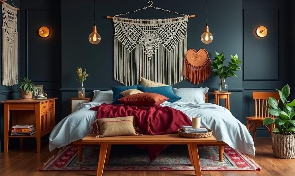 Dark Boho Bedroom Ideas