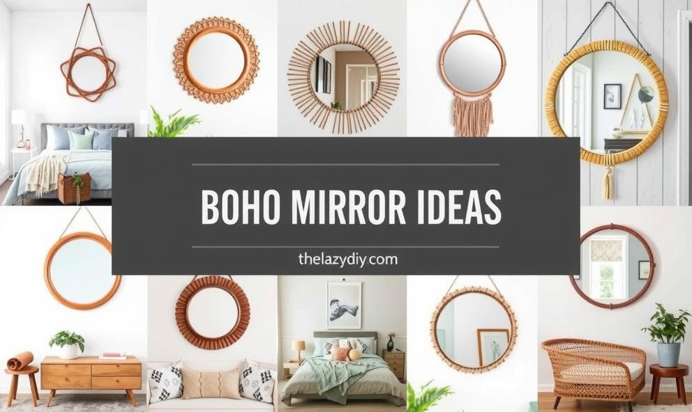 Boho Mirror Ideas