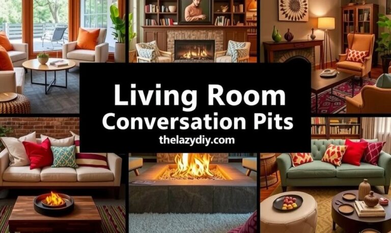 Living Room Conversation Pits