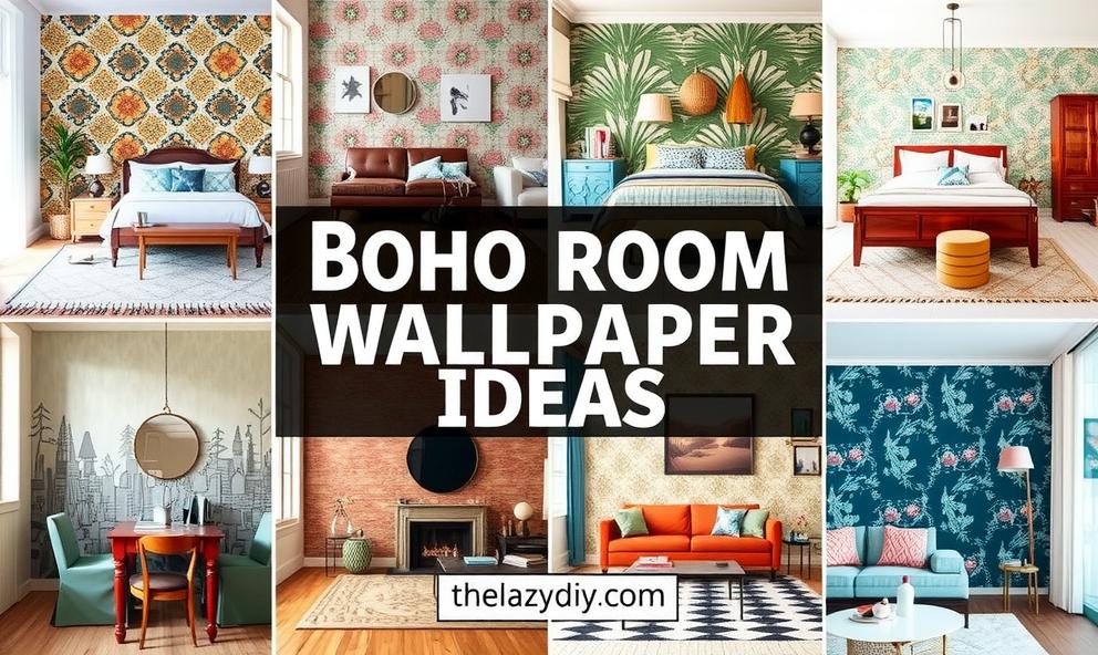 Boho Room Wallpaper Ideas