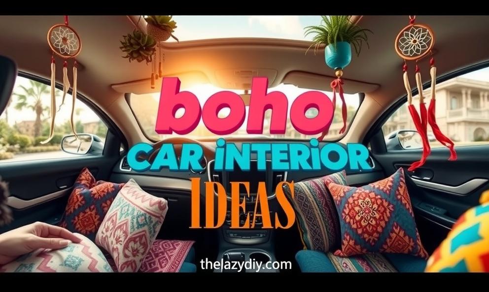 Boho Car Interior Ideas