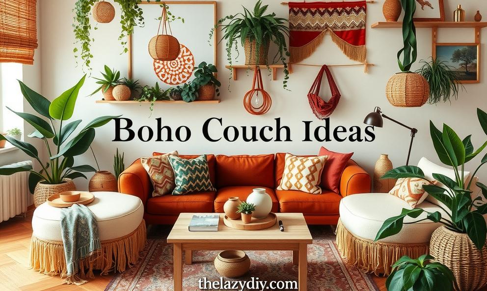 Boho Couch Ideas