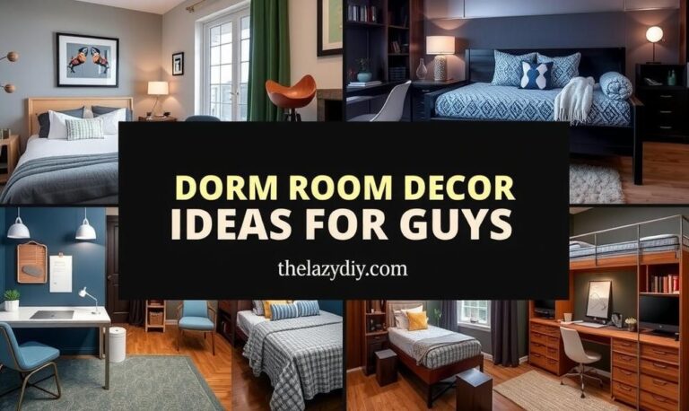 Dorm Room Decor Ideas For Guys