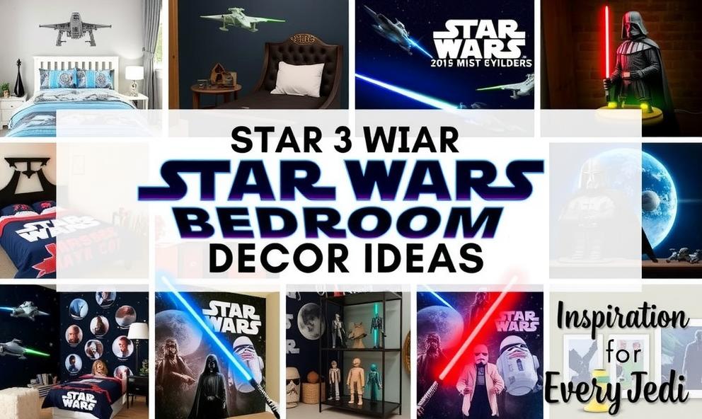 Star Wars Bedroom Decor Ideas