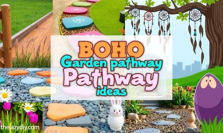 Boho Garden Pathway Ideas