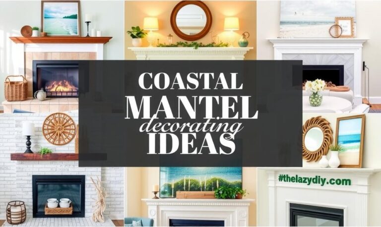 Coastal Mantel Decorating Ideas