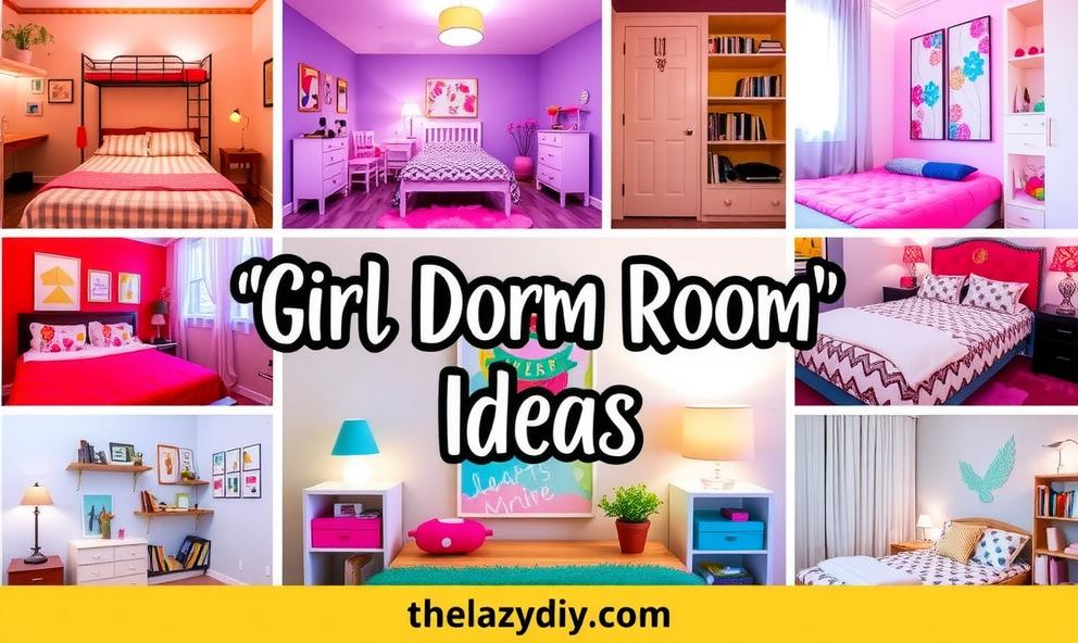 Girl Dorm Room Ideas